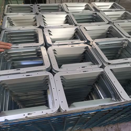 sheet metal part for kitchen hood 